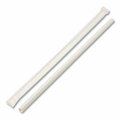 Razoredge Wrapped Paper Straw, White RA3204908